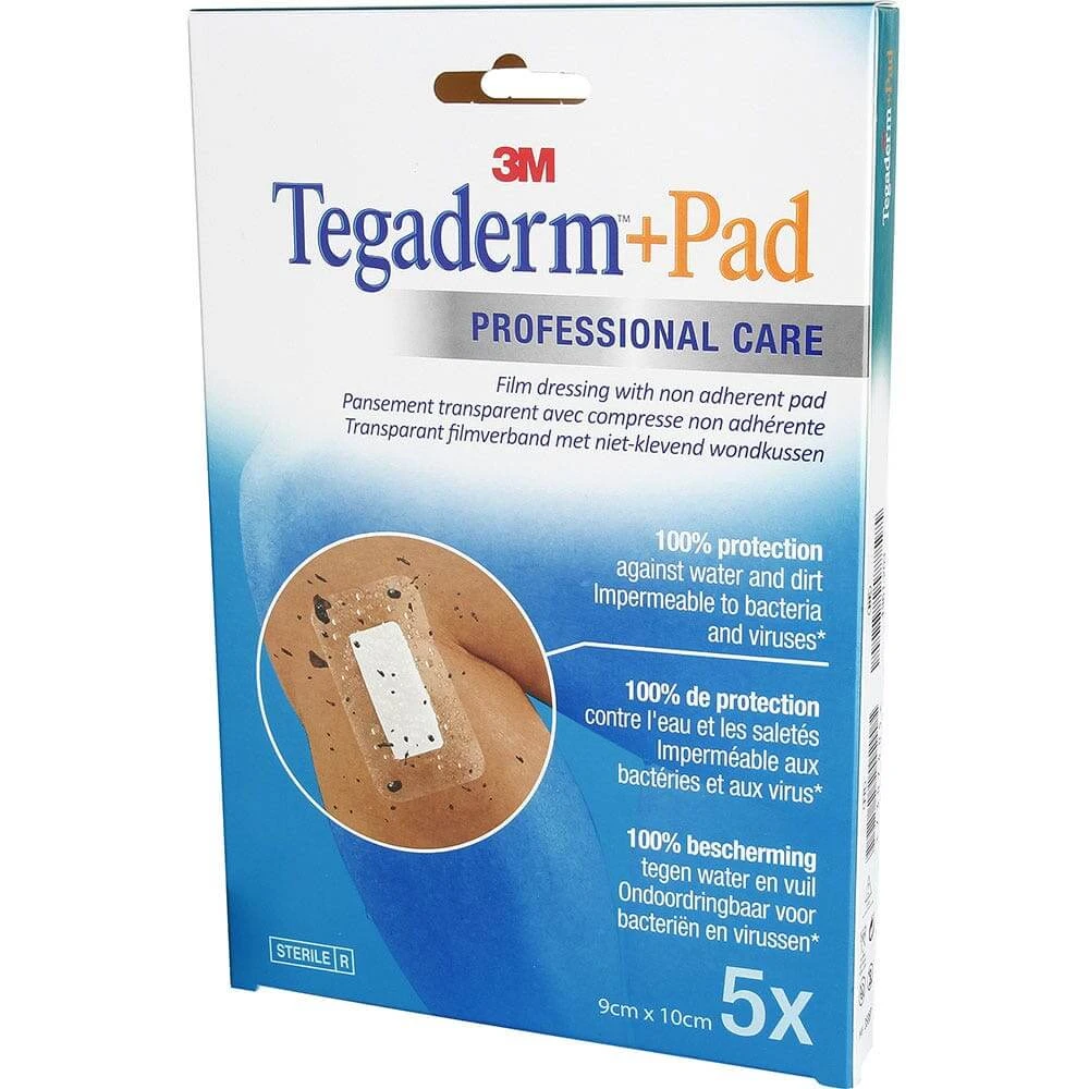 3M Tegaderm Pad met folie 9cm x 10cm x5
