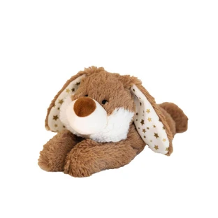 Soframar Warmies Warmwasserflasche Kaninchen Stern Braun Kuscheliger Plüsch