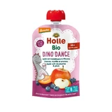 Holle Pural Gourdes Bio Dino Tanz Goût Pomme Myrtille Pruneau 100g