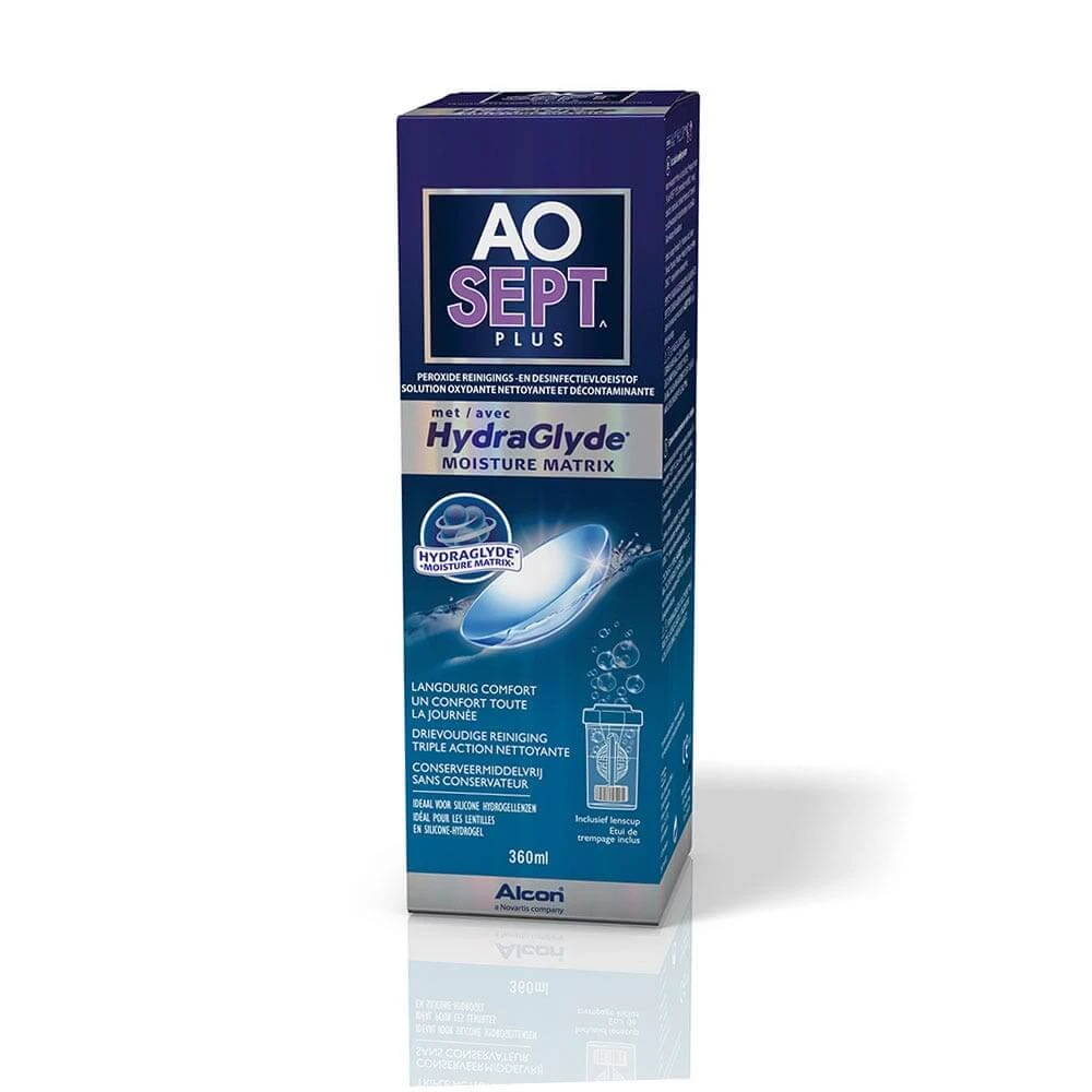 Alcon Aosept Vocht Hydraglyde Matrix 360 ml