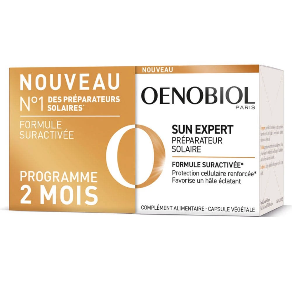 Oenobiol Zon Expert Zon Voorbereiding 2x30 Capsules