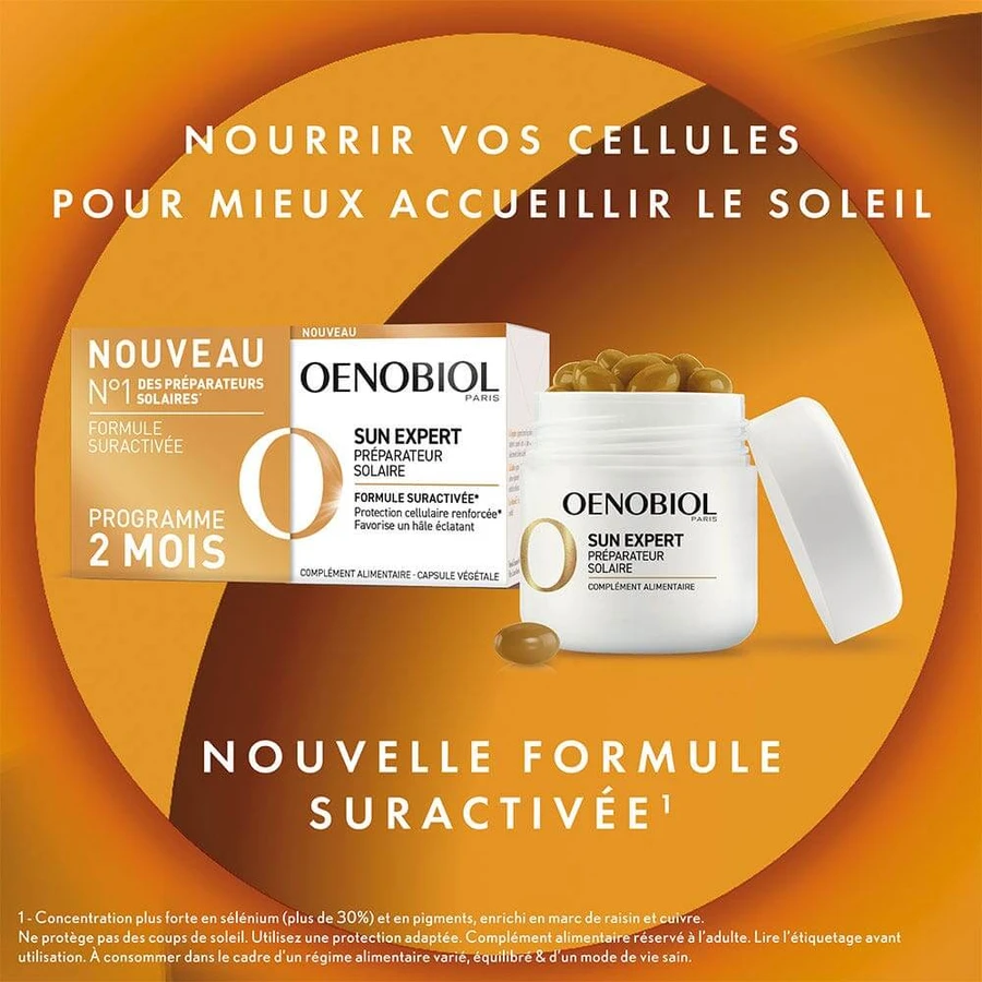Oenobiol Zon Expert Zon Voorbereiding 2x30 Capsules