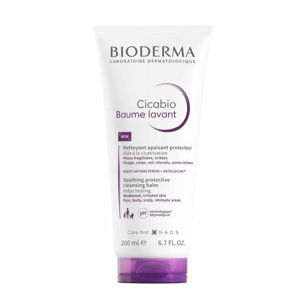 Bioderma Cicabio Beschermende, verzachtende reinigingsbalsem voor de kwetsbare en geïrriteerde huid 200 ml
