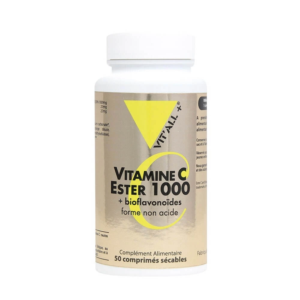 Vit'All+ Vitamine C 1000 Ester 50 deelbare tabletten
