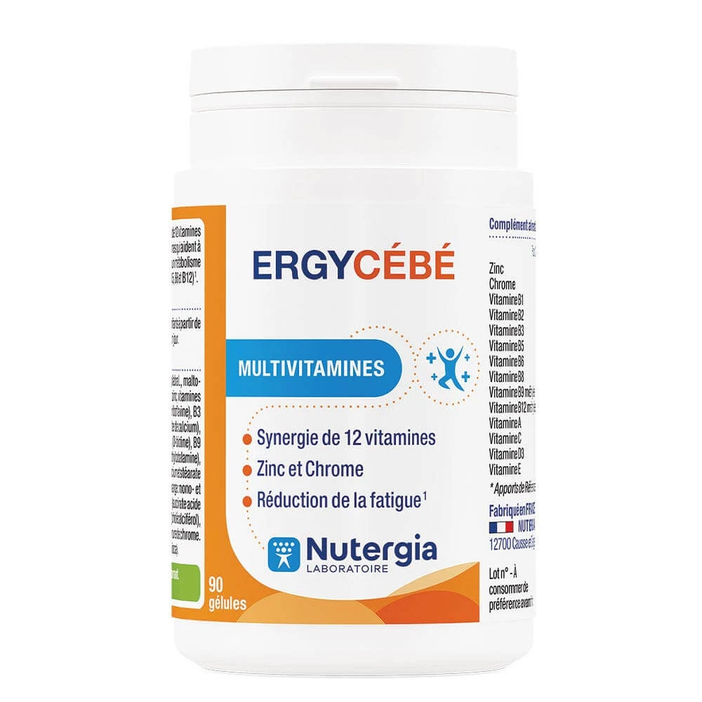 Nutergia Ergycebe Multivitaminen 90 Capsules