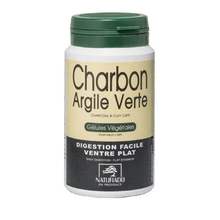 Naturado Charcoal and green clay 120 gelules