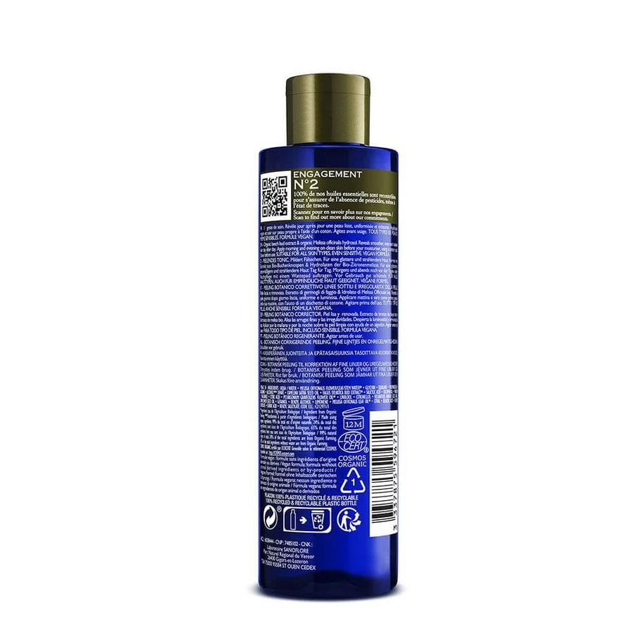 Sanoflore Merveilleuse Peel corrector de arrugas e irregularidades Botaniste Agua Bio 200 ml