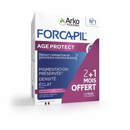 Arkopharma Forcapil Age Protect Blond en mat haar 90 tabletten