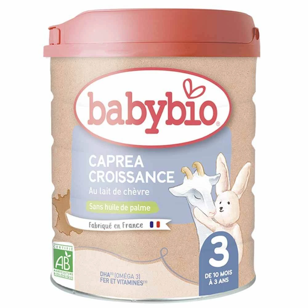 Babybio Caprea 3 Groei Biologisch geitenmelkpoeder van 10 maanden tot 3 jaar 800g