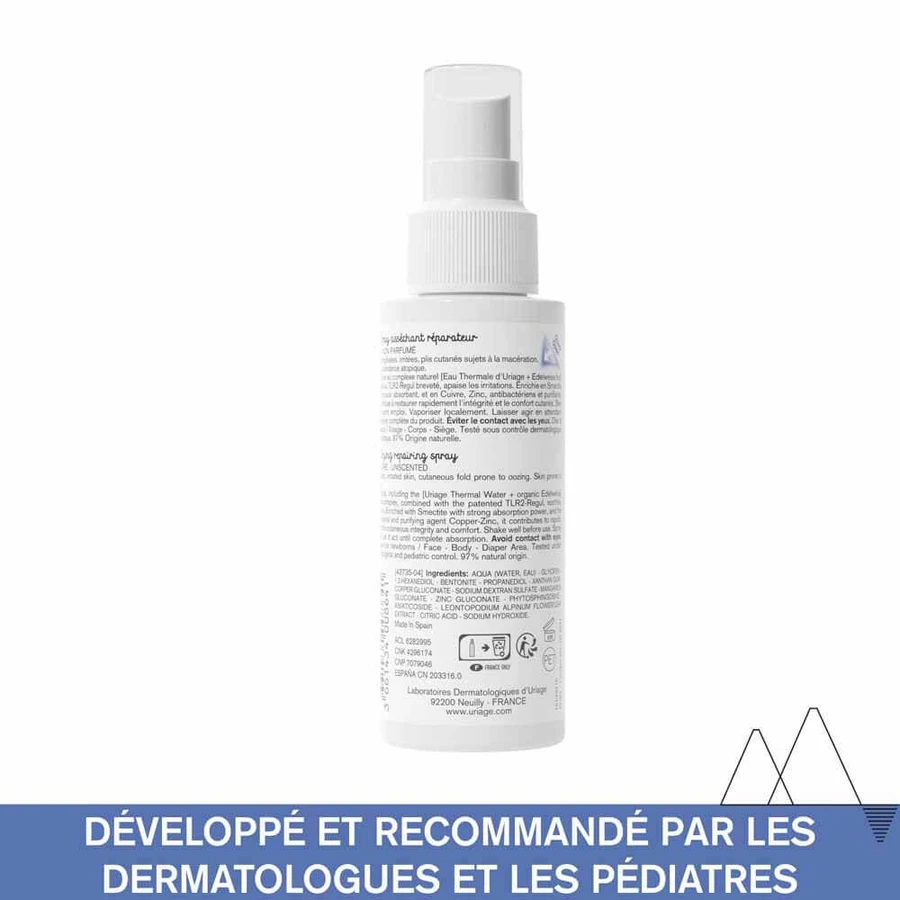 Uriage Bébé Spray Assorbente Riparatore 100ml