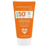 Alphanova Organic Sun Facial sunscreen Spf50+ waterproof Monoi fragrance 50ml