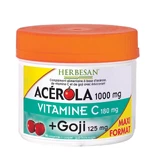 Herbesan Acerola 1000mg Vitamin C 180mg and Goji 125mg 90 chewable tablets