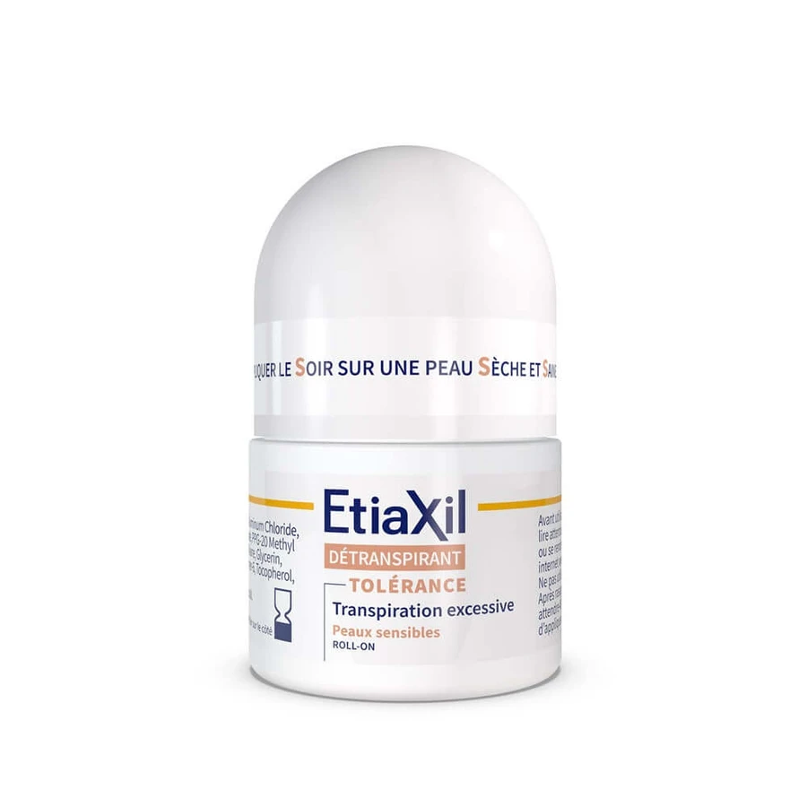 Etiaxil Detranspirant Déodorant Roll-on Transpiration Excessive Tolérance Peaux Sensibles 2x15ml