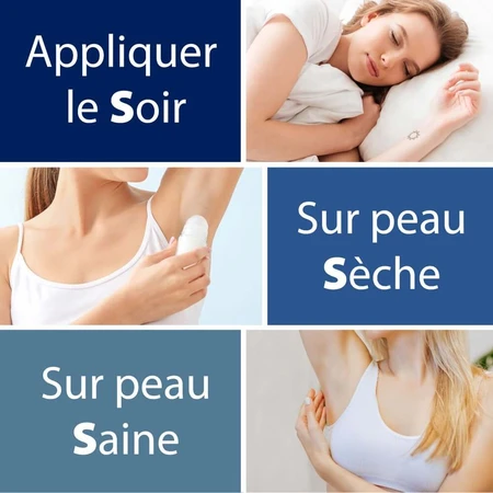 Etiaxil Detranspirant Déodorant Roll-on Transpiration Excessive Tolérance Peaux Sensibles 2x15ml