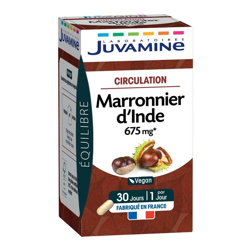 Juvamine Paardenkastanje Circulatie 30 capsules