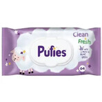 Pufies Baby Art Fresh vochtige doekjes, +0maanden, 64 stuks, Ficosota Sintez