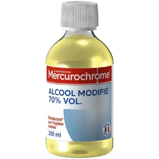 Mercurochrome N.A. 70% alcohol modificador 200ml
