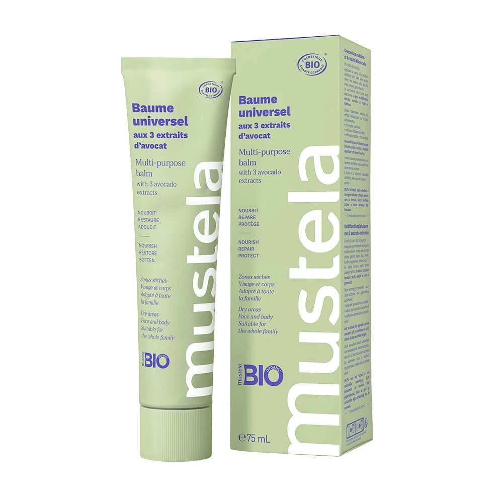 Mustela Universele Balsem met 3 biologische avocado-extracten 75ml