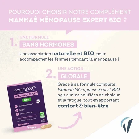 Manhaé Biologische Menopauze 60 capsules