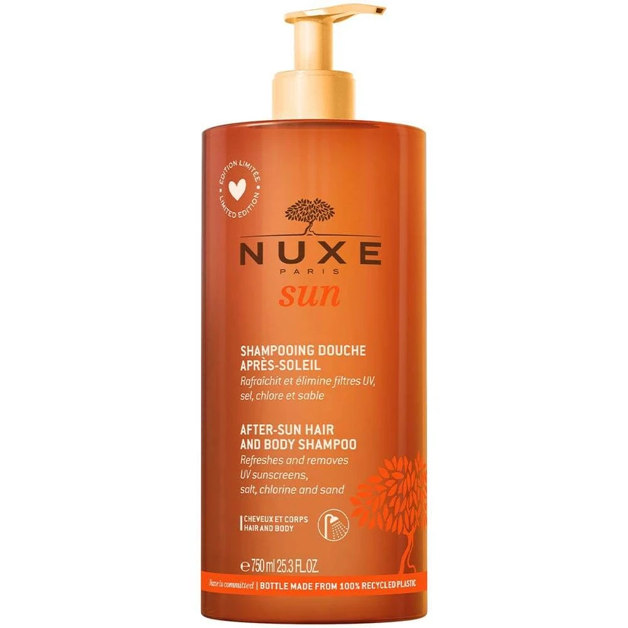 Nuxe Zon Hydraterende After-Sun Lichaam en Haar Douche Shampoo 750ml