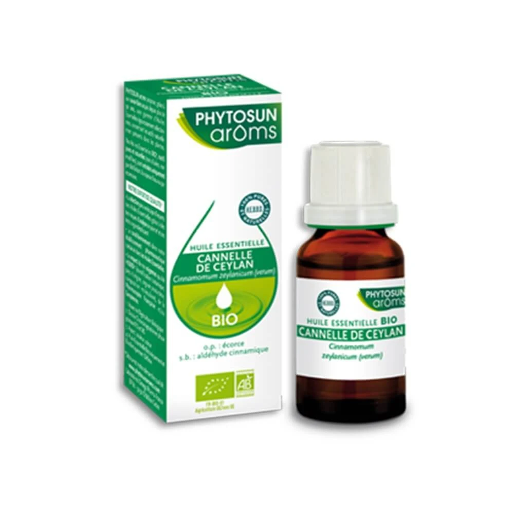 Phytosun Aroms Biologische Ceylon Kaneel etherische olie 5ml