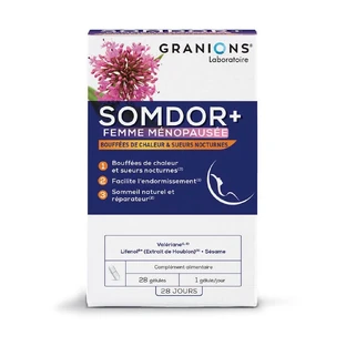 Granions Somdor+ Menopauze Vrouwen 28 Gels