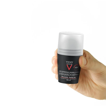 Vichy Deodorant Antiperspirant Effectiviteit 72h Zweet Controle Roll-on 2x50ml