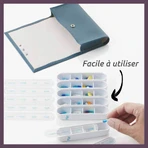 Pilbox Pilulier Hebdomadaire Liberty