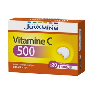 Juvamine Vitamine C 500 30 kauwtabletten