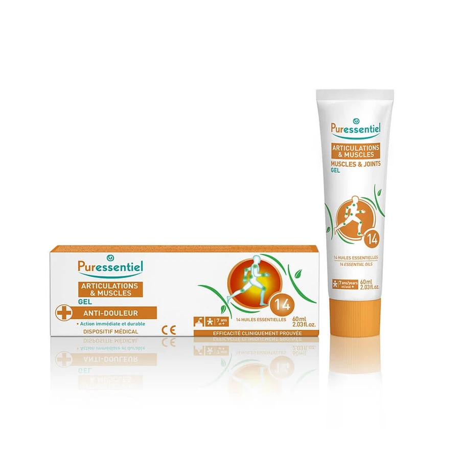 Puressentiel Articolazioni e Muscoli Gel da massaggio 60 ml