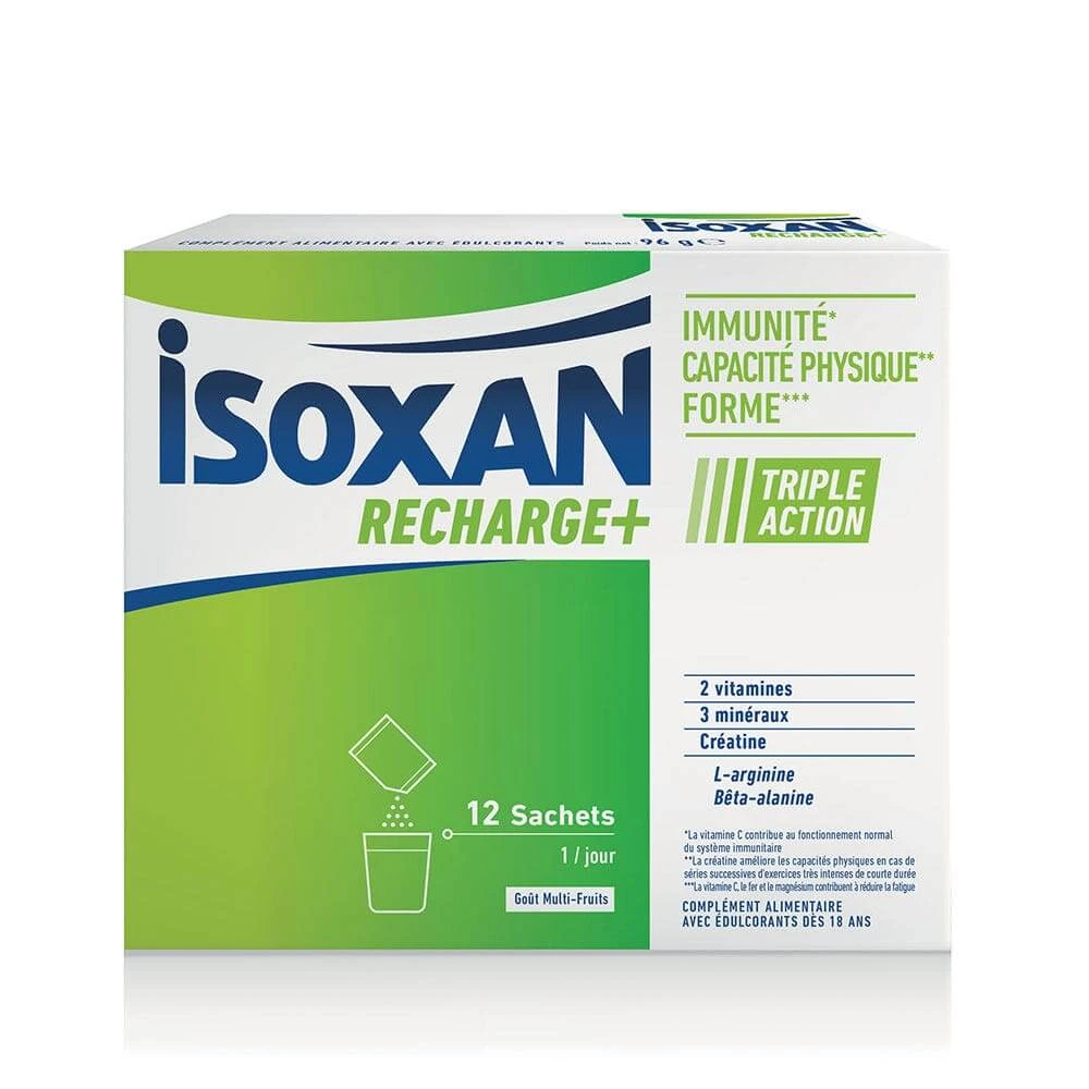 Isoxan Navulling+ Drievoudige Actie 12 zakken