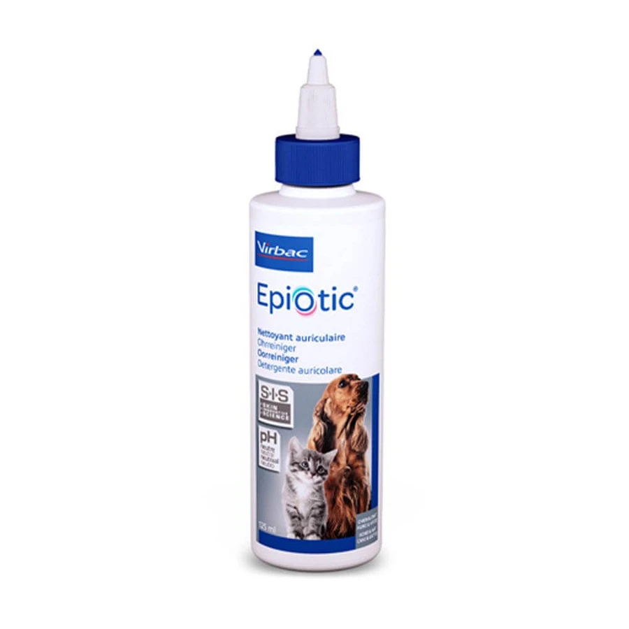 Virbac Epiotic Igiene delle orecchie Cane e Gatto 125ml