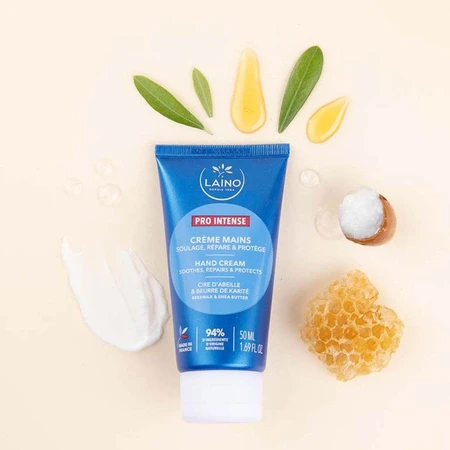 Laino Pro Intense droge en schrale handcrème met bijenwas en shea 50ml