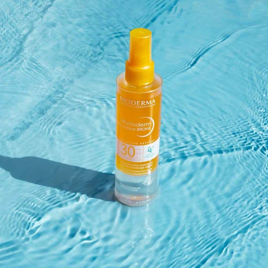 Bioderma Photoderm Zonwater Bronz SPF30 Gevoelige huid 200ml
