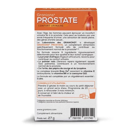 Prostaatkorrels 40 Gelule