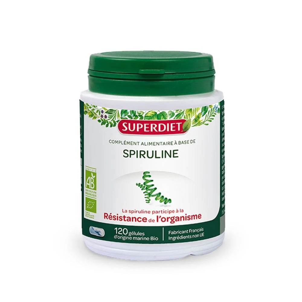 Superdiet Bio Spirulina 120 Gelsule