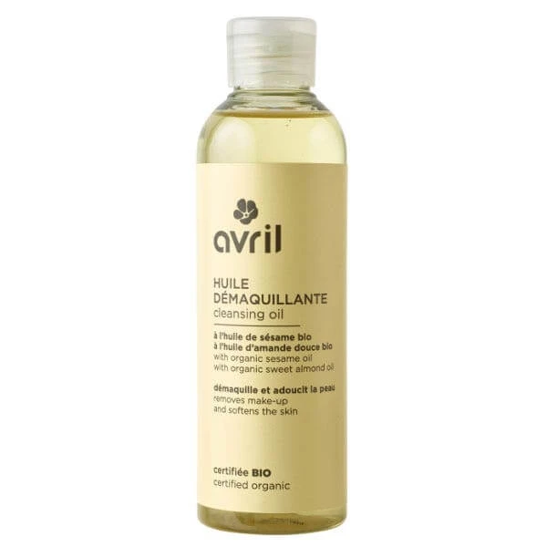 Avril Reinigingsolie met biologische sesam- en amandelolie 200 ml