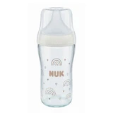 Nuk Perfect Match Olifantenflesje Maat M Glas Dès La Naissance 240 ml