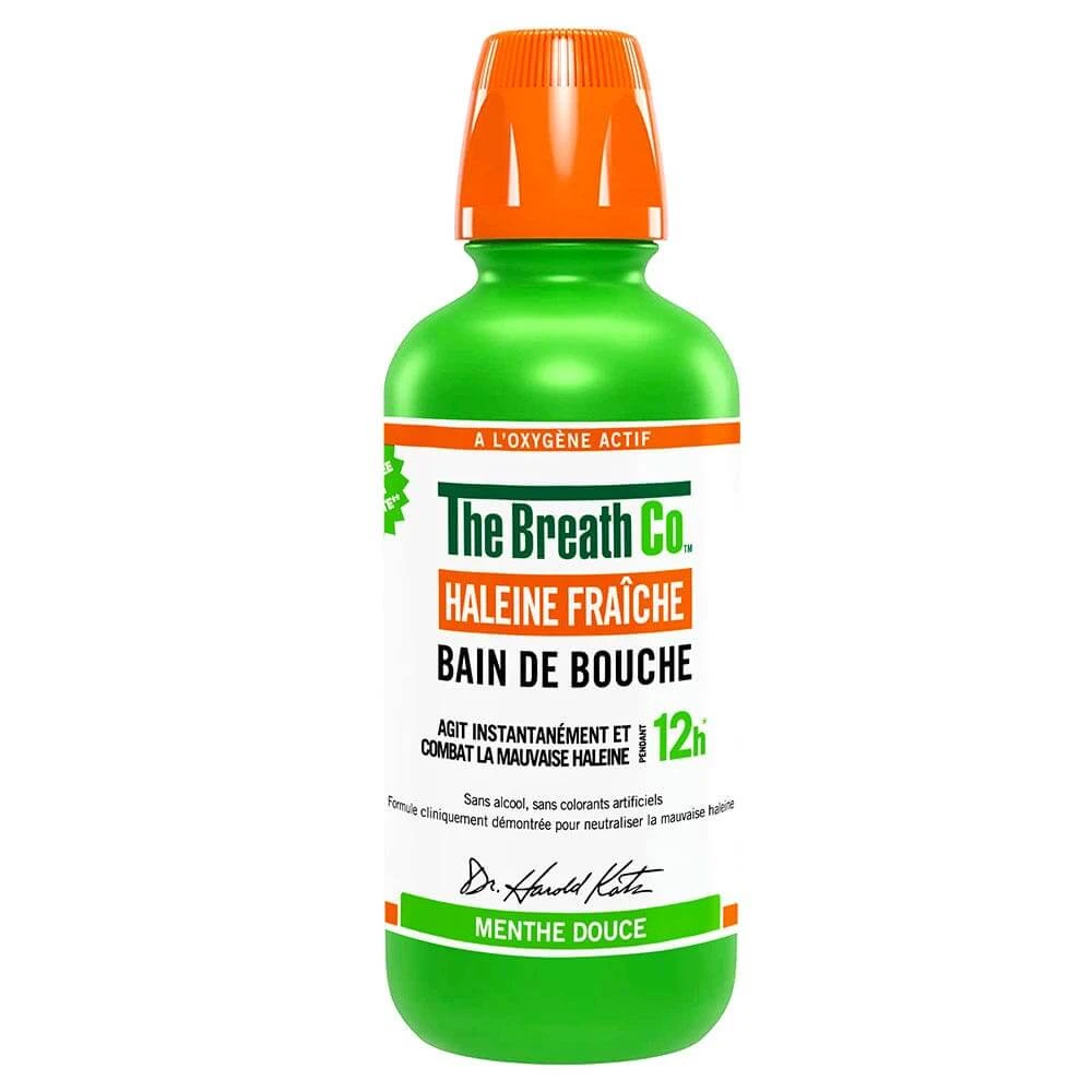 The Breath Co Zoete munt mondwater 500ml