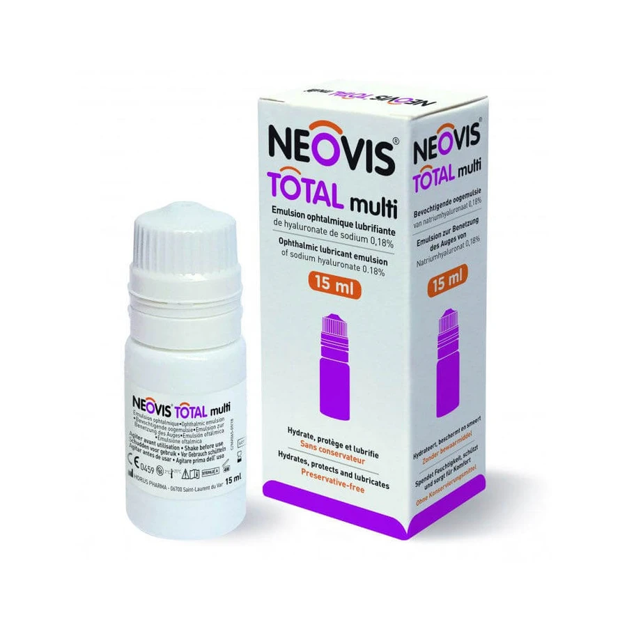Neovis Oogheelkundige Emulsie Multismeermiddel Totaal 15ml