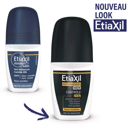 Etiaxil Deodorant Roll-on 48 uur voor mannen 2x50ml