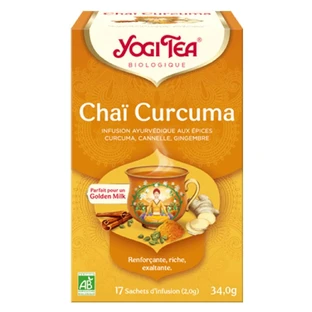 Yogi Tea Biologische Kurkuma Chai Infusie 17 Zakjes