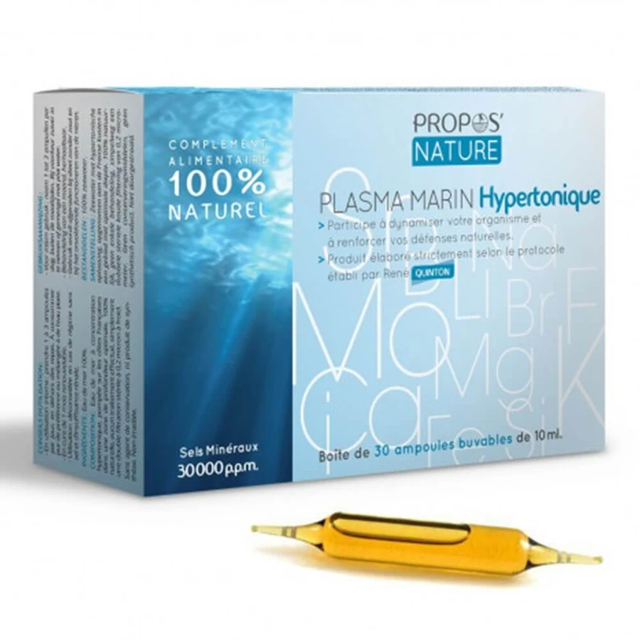 Propos'Nature Bio Marine Hypertonisch Marien Plasma 30 ampullen