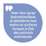 Baccide Antivirale Desinfecterende Spray Handen en Oppervlakken Katoenbloem 100ml