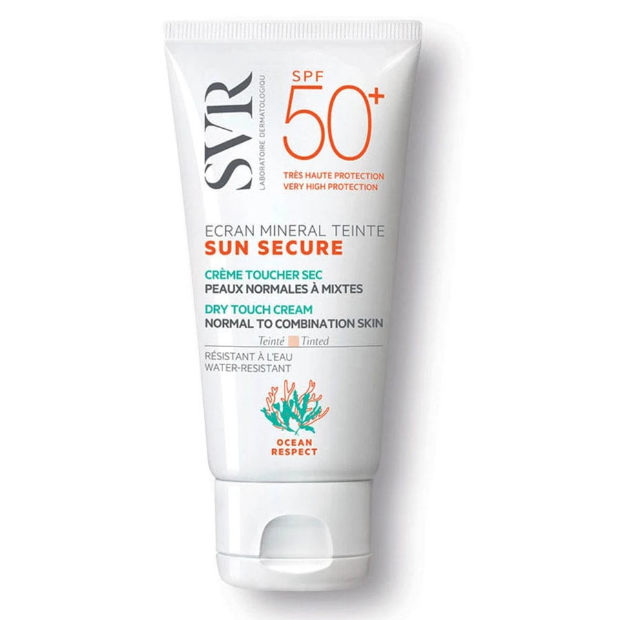Svr Sun Secure Getint Mineraal Scherm Spf50+ Normale Tot Gecombineerde Huid 50ml