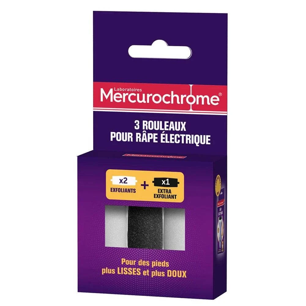 Mercurochrome navullingen voor elektrische vijl 2 scrubs + 1 extra scrub