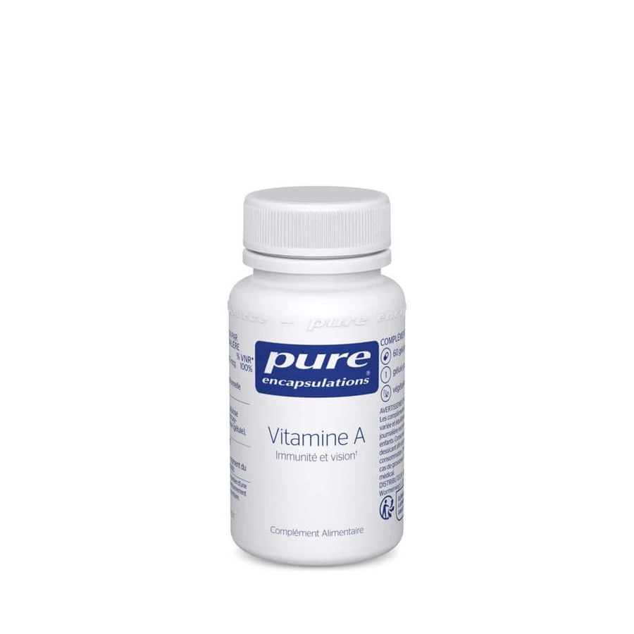 Pure Encapsulations Vitamine A Immuniteit en Visie 60 capsules