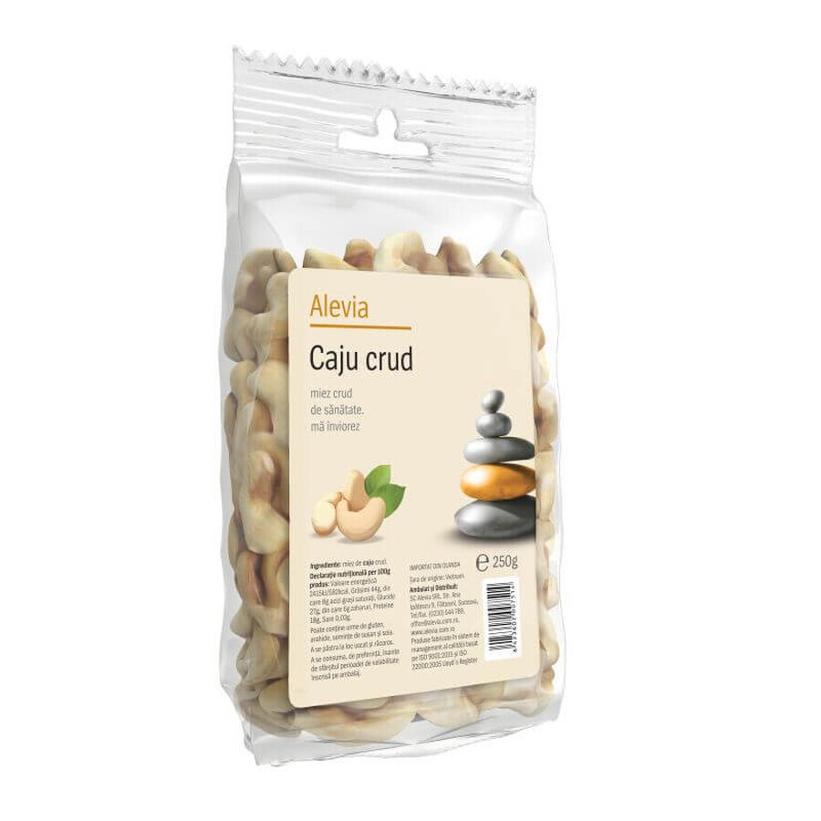 Rauwe cashew, 250 g, Alevia