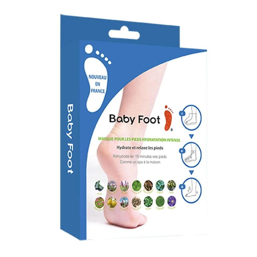 Baby Foot Maschera a calza per l'idratazione intensa Per i Piedi 1 coppia