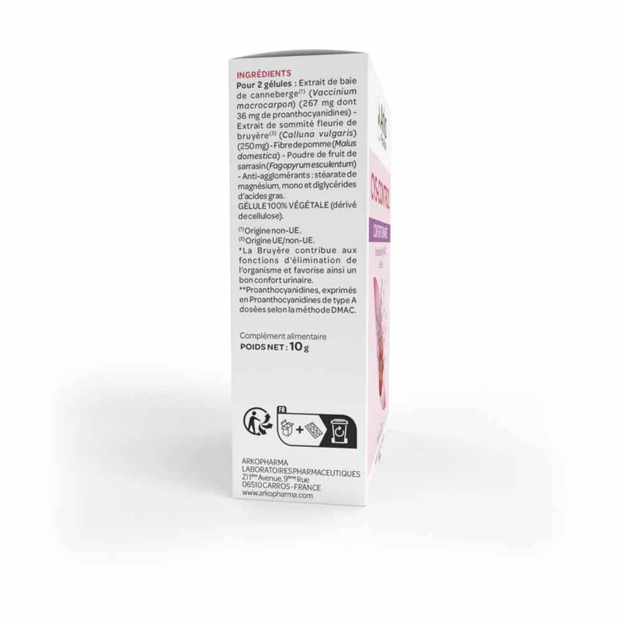 Arkopharma Cys-Control Urinary Comfort Canneberge 20 capsules